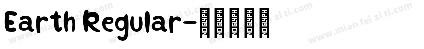 Earth Regular字体转换